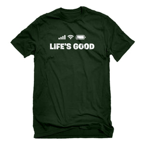 Mens Life's Good Unisex T-shirt