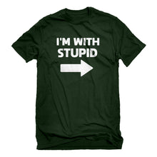 Mens I'm With Stupid Right Unisex T-shirt