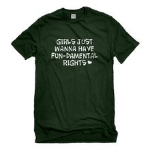 Mens Girls Wanna Have Fundamental Rights Unisex T-shirt