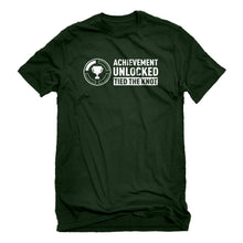 Mens Achievement Unlocked Tied the Knot Unisex T-shirt