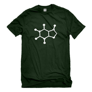 Mens Caffeine Molecule Unisex T-shirt