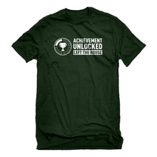 Mens Achievement Unlocked Left The House Unisex T-shirt