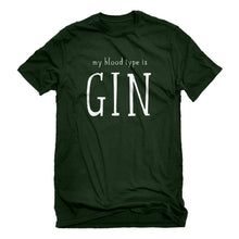 Mens My Blood Type is Gin Unisex T-shirt