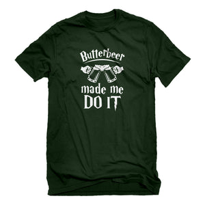 Mens Butterbeer Made Me Do It Unisex T-shirt
