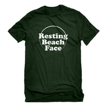 Mens Resting Beach Face Unisex T-shirt