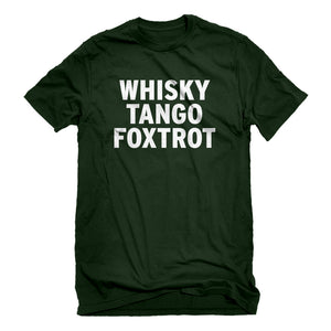 Mens WHISKY TANGO FOXTROT Unisex T-shirt