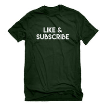 Mens Like and Subscribe Unisex T-shirt
