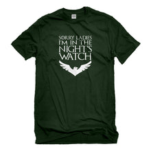 Mens Sorry Ladies Nights Watch Unisex T-shirt