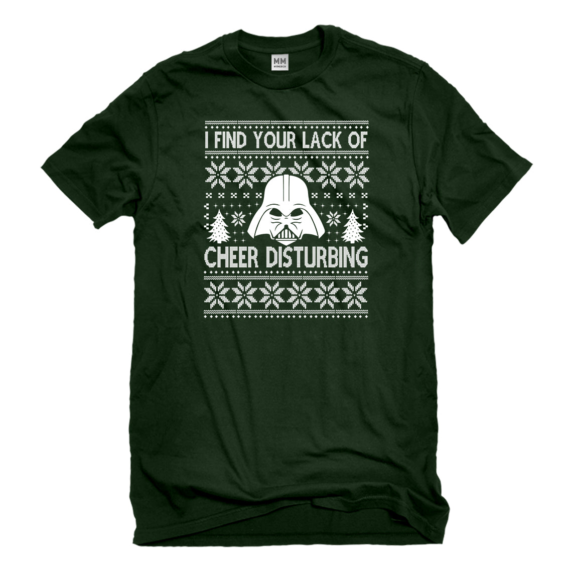Mens I Find Your Lack of Cheer Disturbing Unisex T-shirt