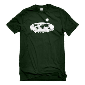 Mens Flat Earth Unisex T-shirt