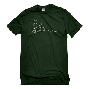 Mens THC Molecule Unisex T-shirt