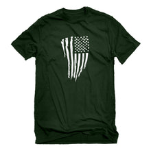 Mens American Flag Vertical Unisex T-shirt