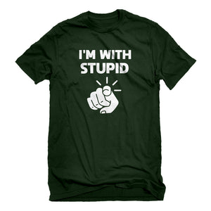 Mens I'm With Stupid You Unisex T-shirt