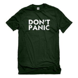 Mens Don't Panic Unisex T-shirt