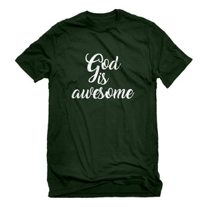 Mens God is AWESOME Unisex T-shirt