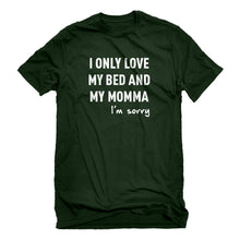 Mens Only Love My Bed Unisex T-shirt