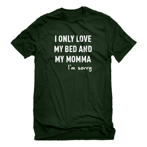 Mens Only Love My Bed Unisex T-shirt