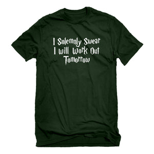 Mens Solemnly Swear to Work Out Unisex T-shirt