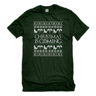 Mens Christmas is Coming Unisex T-shirt