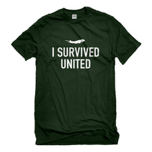 Mens I Survived United Unisex T-shirt