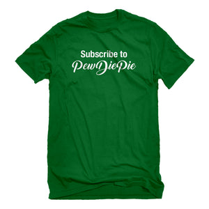 Mens Subscribe to PewDiePie Unisex T-shirt