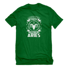 Mens Aries Astrology Zodiac Sign Unisex T-shirt