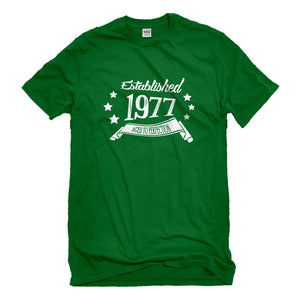 Mens Established 1977 Unisex T-shirt