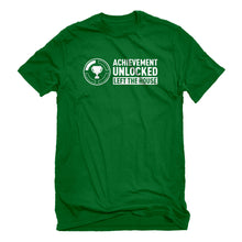 Mens Achievement Unlocked Left The House Unisex T-shirt