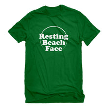 Mens Resting Beach Face Unisex T-shirt
