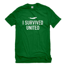 Mens I Survived United Unisex T-shirt