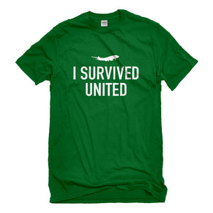 Mens I Survived United Unisex T-shirt