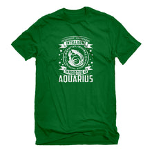 Mens Aquarius Astrology Zodiac Sign Unisex T-shirt