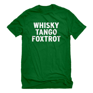 Mens WHISKY TANGO FOXTROT Unisex T-shirt