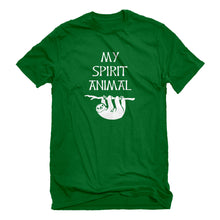 Mens Sloth is my Spirit Animal Unisex T-shirt