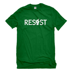 Mens Resist Finger Unisex T-shirt