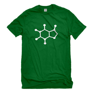 Mens Caffeine Molecule Unisex T-shirt