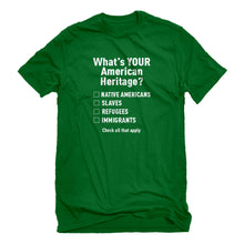 Mens What's Your Heritage? Unisex T-shirt