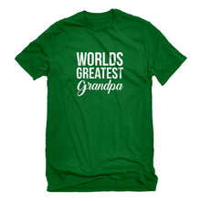 Mens World's Greatest Grandpa Unisex T-shirt