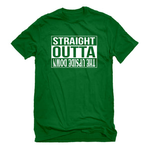 Mens Straight Outta the Upside Down Unisex T-shirt