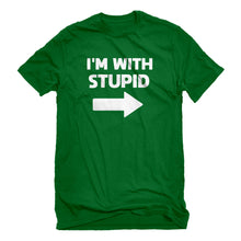 Mens I'm With Stupid Right Unisex T-shirt