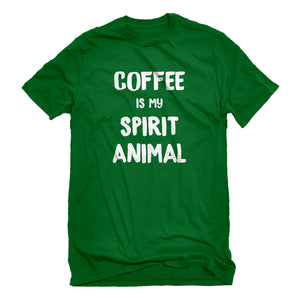 Mens Coffee is my Spirit Animal Unisex T-shirt