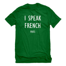 Mens I Speak French Fries Unisex T-shirt