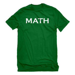Mens MATH Unisex T-shirt