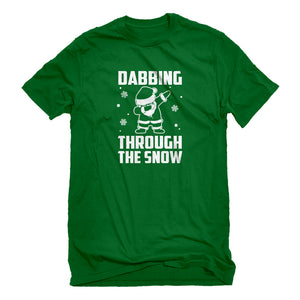 Mens Dabbing through the Snow Unisex T-shirt