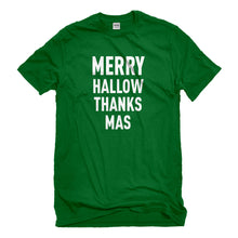 Mens Merry Hallow Thanks Mas Unisex T-shirt