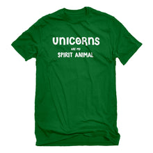Mens Unicorns are my Spirit Animal Unisex T-shirt