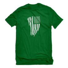 Mens American Flag Vertical Unisex T-shirt