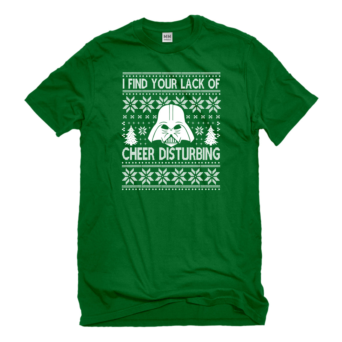Mens I Find Your Lack of Cheer Disturbing Unisex T-shirt