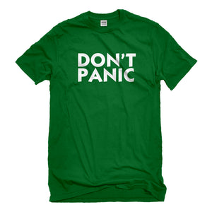 Mens Don't Panic Unisex T-shirt
