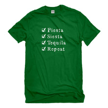 Mens Fiesta Siesta Tequila Repeat Unisex T-shirt